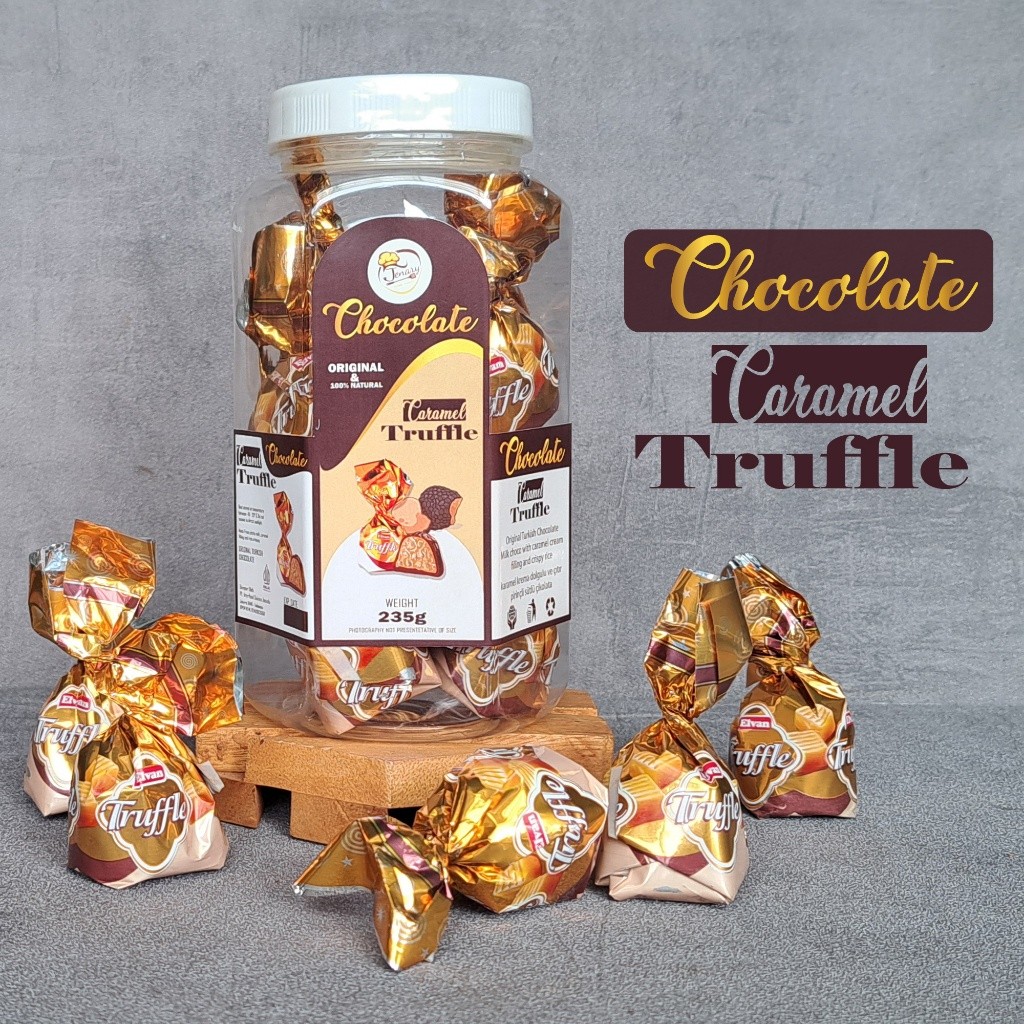 

Andrianbijaksana Coklat Turki Truffle Caramel Kemasan Toples 700 Ml Coklat Arab