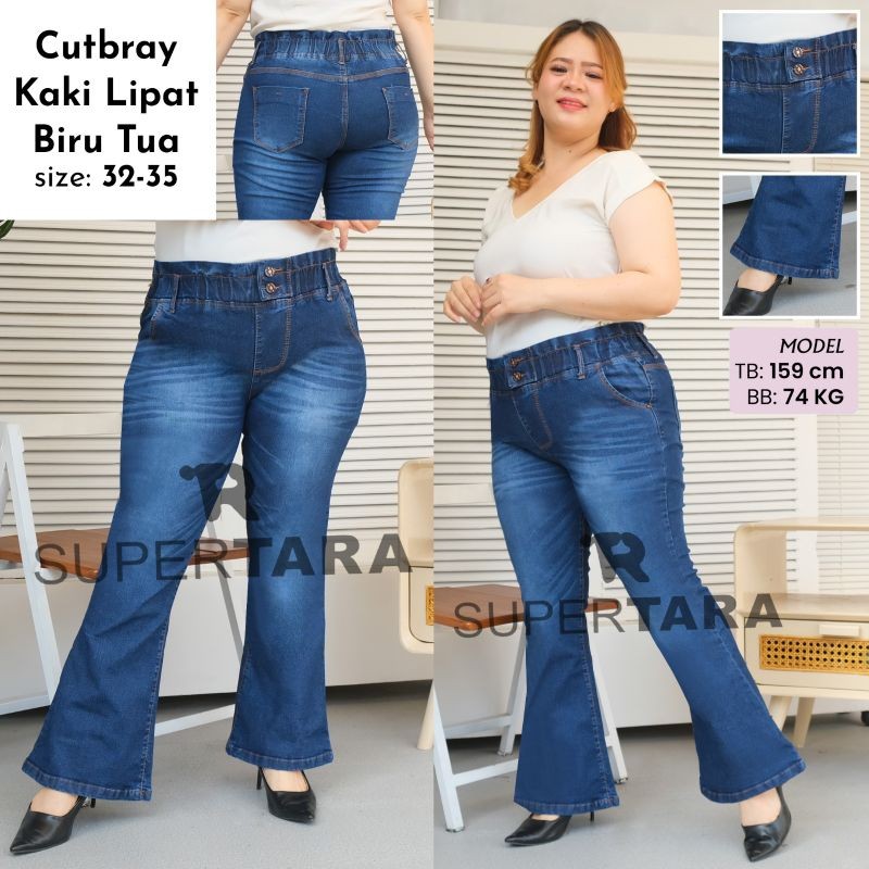 

Andrianbijaksana Celana Jeans Panjang Wanita Cutbray (27-31)