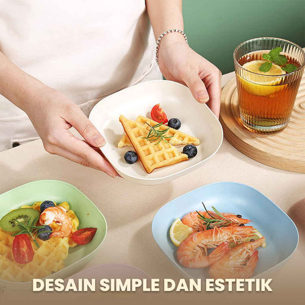 

Andrianbijaksana Superbee 1 Set Piring Plastik L11 Souvenir/Piring Buah/Snack/Piring Serbaguna
