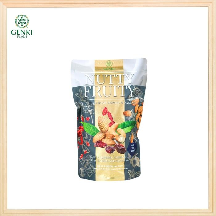 

Nutty Fruity / Mix Nut And Dried Fruit / Cemilan Kacang - 500 G