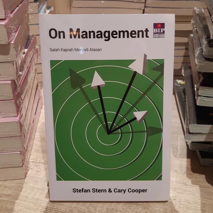

PROMO BUKU ON MANAGEMENT SALAH KAPRAH MENJADI ATASAN STEFAN STERN & CARY READY