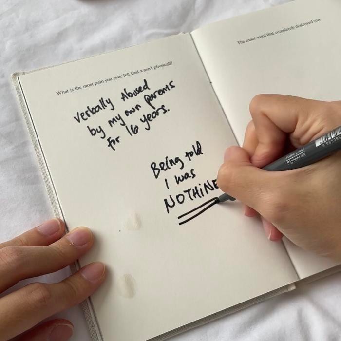 

Journal / Journal Book / Buku Jurnal / Journal Book Aesthetic / The Sadness Journal #Gratisongkir