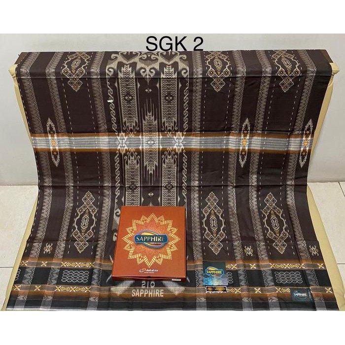 SARUNG SAPPHIRE JACQUARD 210