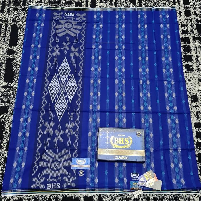 Sarung BHS Classic Gold Motif DKH DKA DKB KWG LMP Sarung Muslim Pria Dewasa