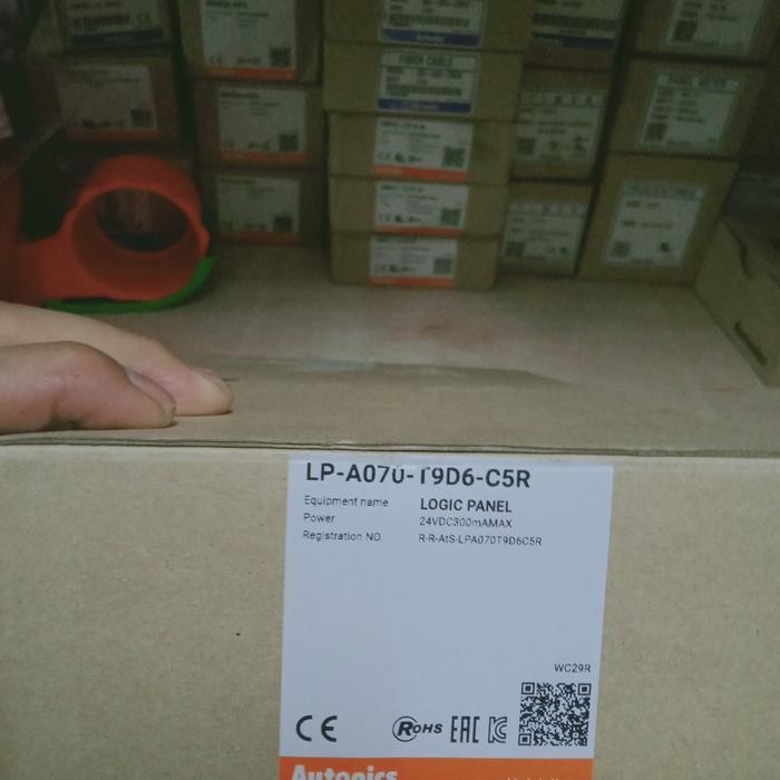 HMI LOGIC PANEL AUTONICS LP-A070-T9D6-C5R ORIGINAL ASLI MADE IN KOREA KUALITAS TERBAIK