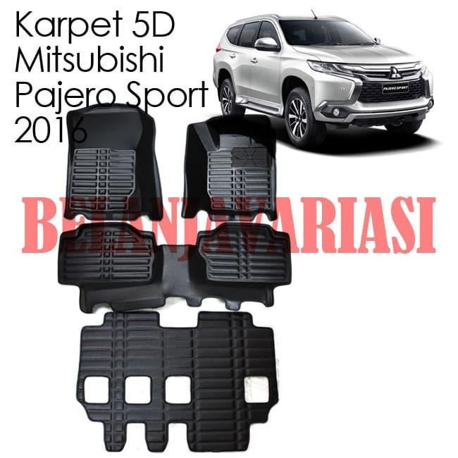 Karpet 5D Mitsubishi Pajero Sport 2016-