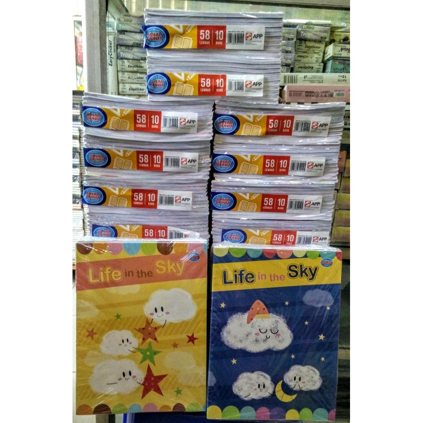 

Buku Tulis Sinar Dunia 58Lbr #Gratisongkir