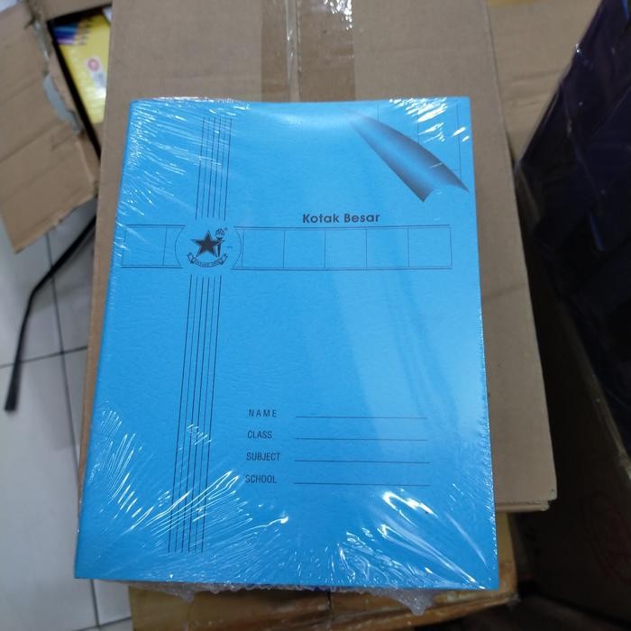 

Buku Kotak Besar/Kotak Kecil (Perpak) #Gratisongkir