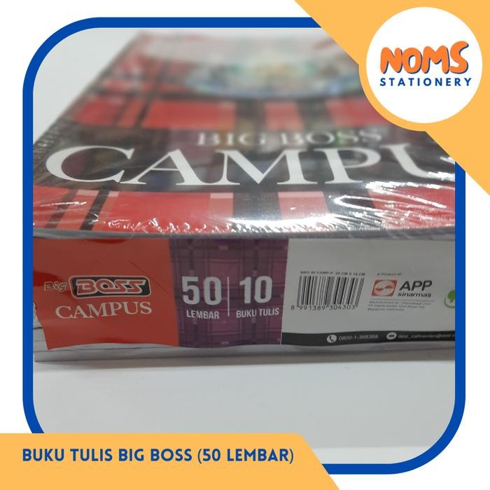 

Buku Tulis Bigboss Isi 50 Lembar #Gratisongkir