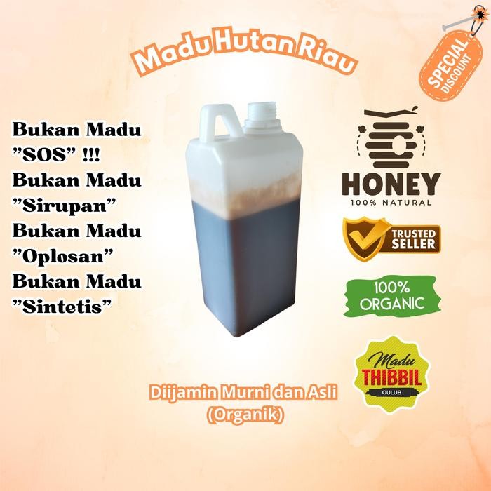 

Madu Hutan Riau Asli Premium/Grade A
