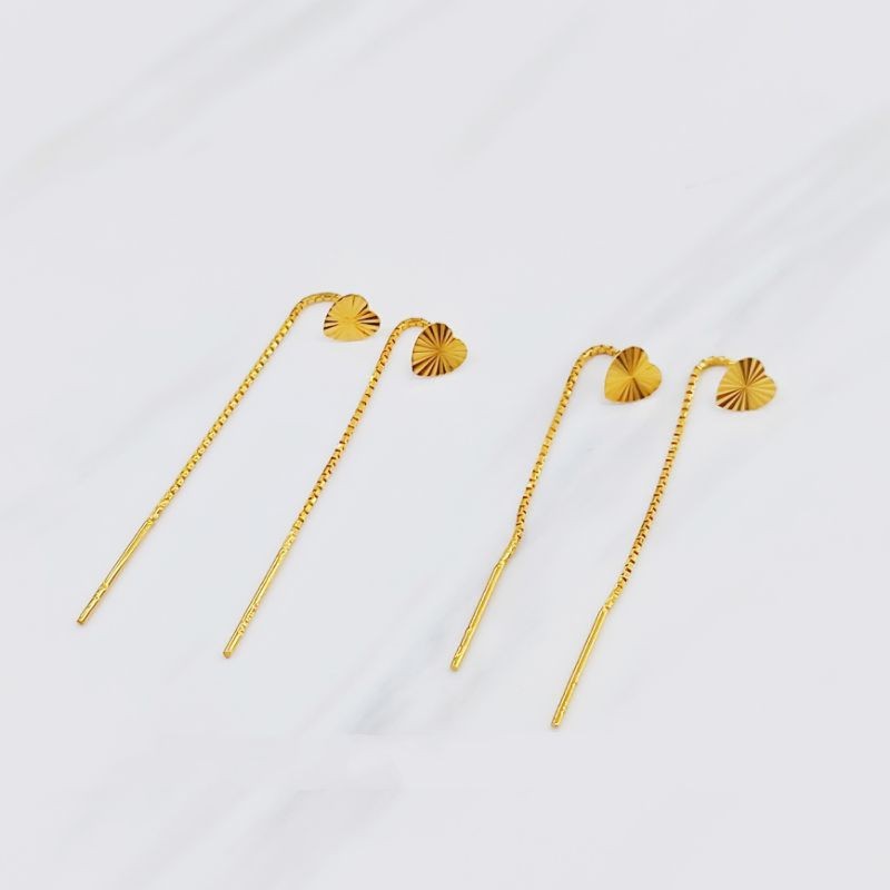 ANTING JARUM DEWASA PERAK 925 GOLD