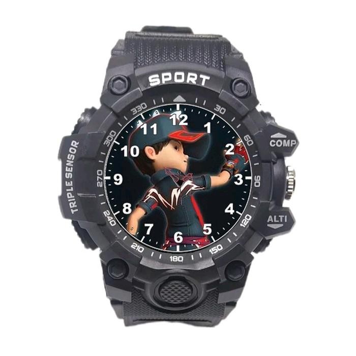BERGARANSI JAM TANGAN ANAK BOBOIBOY SUPRA BOBOIBOY HALILINTAR BOBOIBOY AIR BOBOIBOY GEMPA BOBOIBOY
