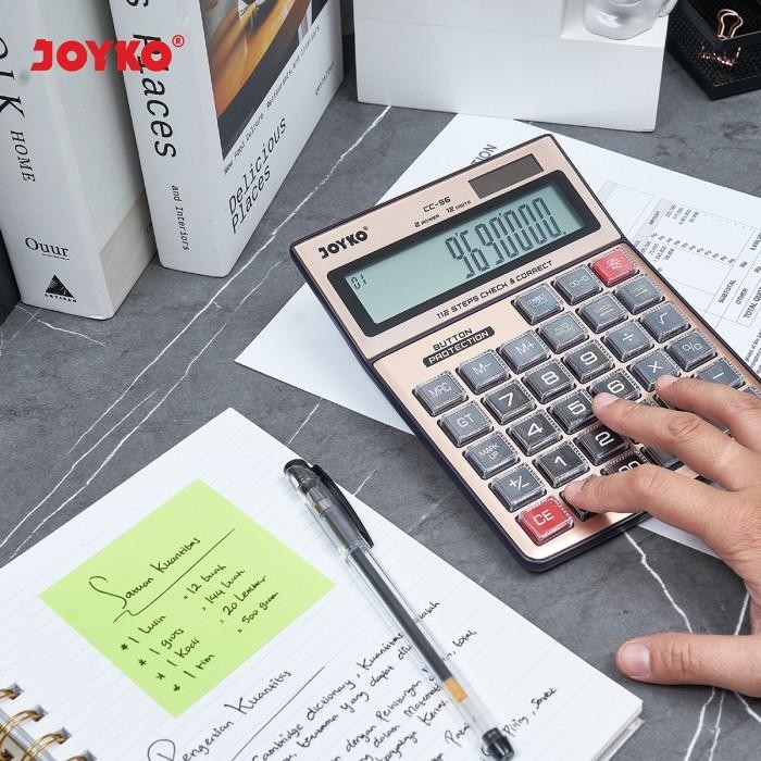 

Atk Creations - Calculator Kalkulator Joyko Cc-56 12 Digits