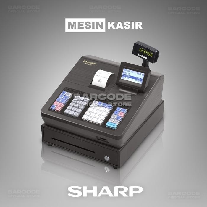 Cash Register Sharp Xe-A207B - Mesin Kasir Sharp 207 Hitam