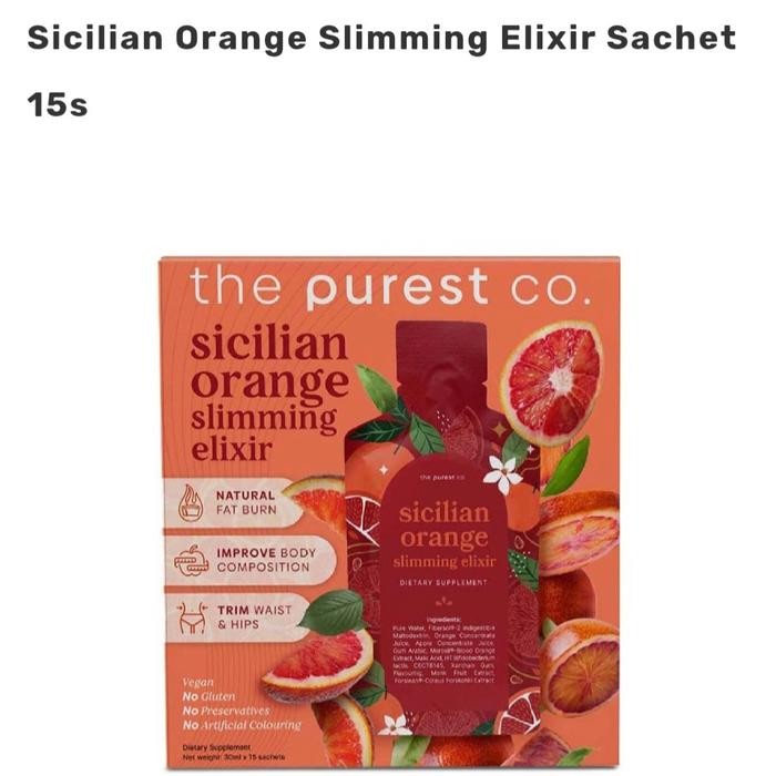 

THE PUREST CO - Collagen Sicilian Orange Slimming Elixir Sachet 15s