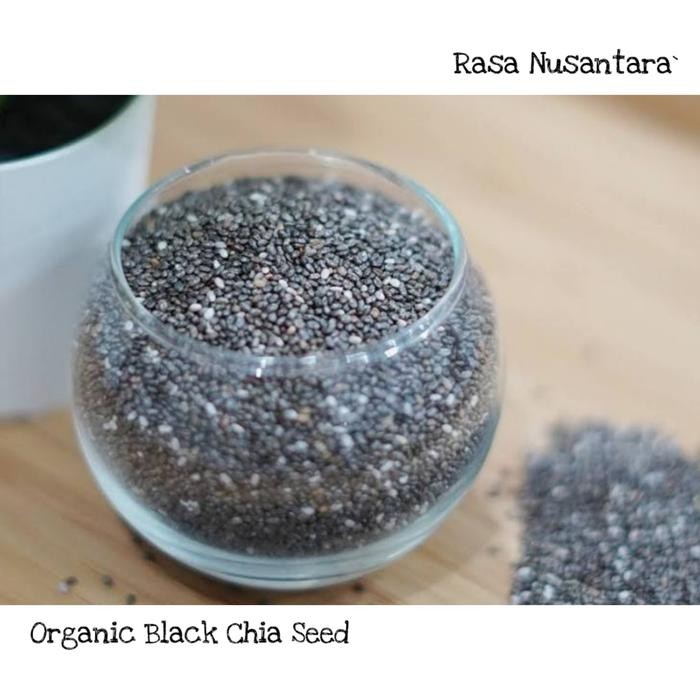 

Organik Black Chia seed 1 Kg ( Chia Seed Import Premium )