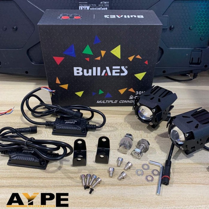 ORIGINAL BULLAES LAMPU TEMBAK LASER CO-2 + DEVIL 30 WATT X1 LASER LASER NEW AES