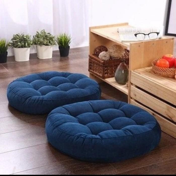 bantal duduk lesehan bantal bulat bahan cotton 60x60
