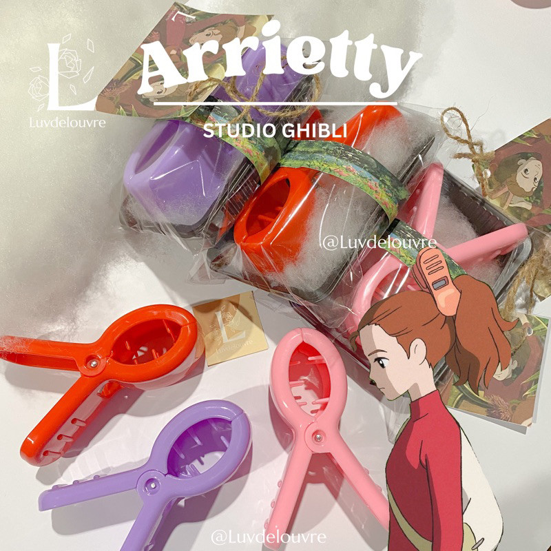 Arrietty Studio Ghibli Hair Clip Jedai Jepit Rambut