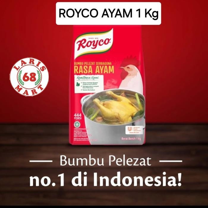 

Terbaru Royco Rasa Ayam Bumbu Pelezat 1 Kg Ready