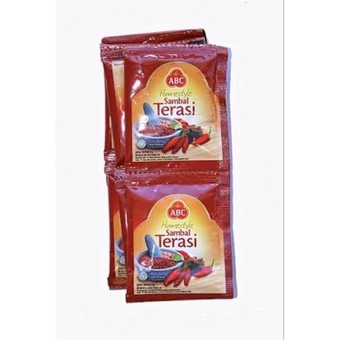 

Sale terbaru Sambal Terasi ABC Sachet Dus Isi 10 pak x 10 pcs Ready