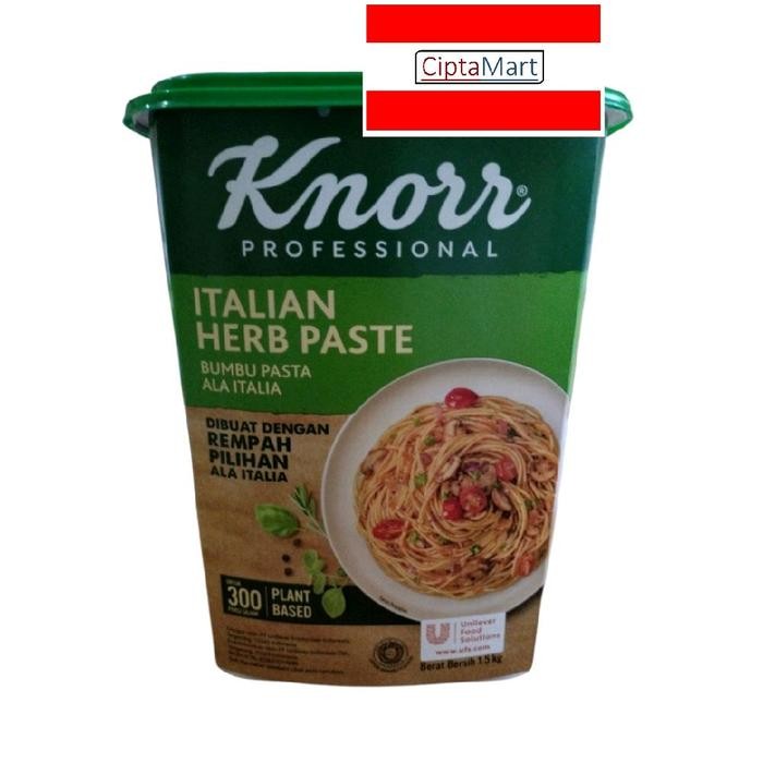 

Promo Terlaris Knorr Italian Herb Paste 1.5kg Ready