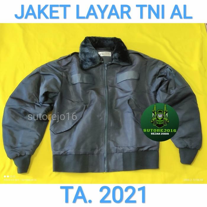 Jaket Layar Asli Tni Al Jaket Bomber Parasit Original Tni Promo
