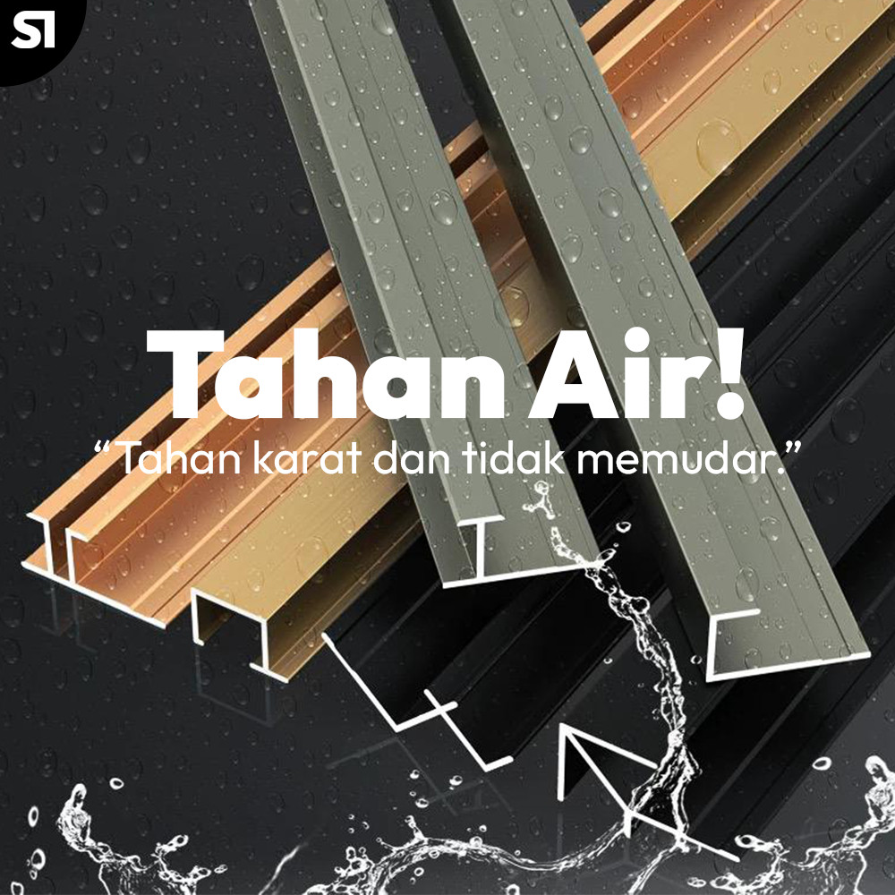 LIS PANEL ALUMUNIUM, LIS U, LIS W, LIS F, LIS T, LIS WALLBOARD, LIS SHEETBOARD