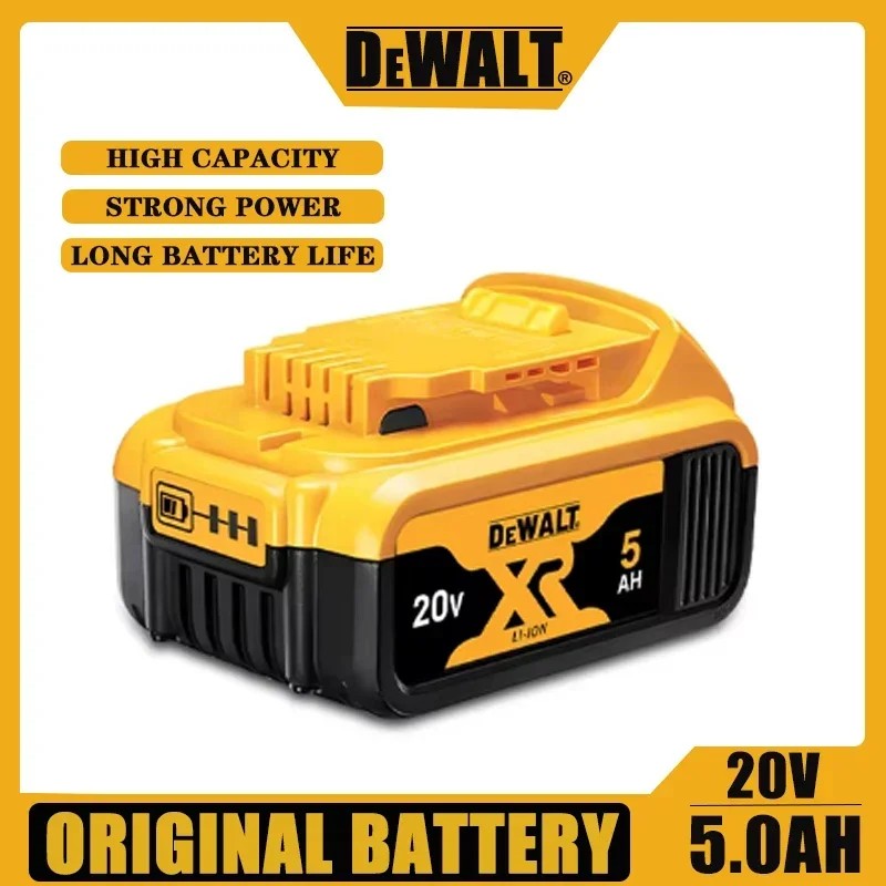 100%Original-Dewalt 20V Battery,Dcb204Dcb609Dcb184Dcb200 Lithium Ion Battery,Dewalt Power Tool Hand