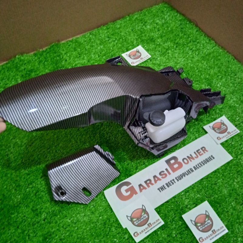 Spakbor kolong air vario new 125/150 2016-2020 carbon + tabung air radiator