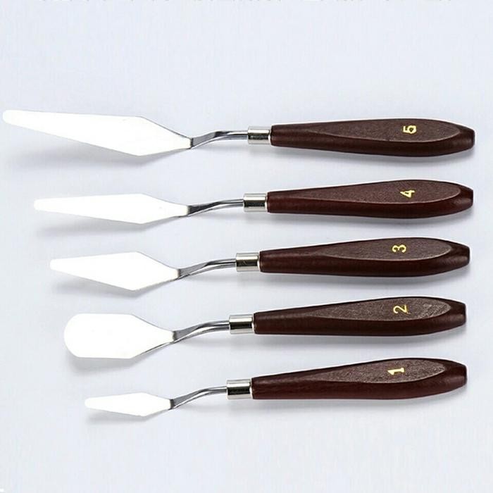 

Artemedia - Painting Knife Set. 5 Pcs. / Pisau Palet. / Pisau Lukis.