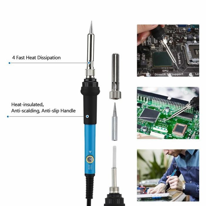 

Artemedia - 28 In 1 Solder Alat Lukis Bakar Wood Burning Pen Pena Pyrography Set A