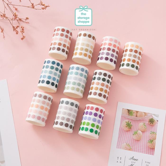 

Sticker Bulat Washi Tape / Masking Tape