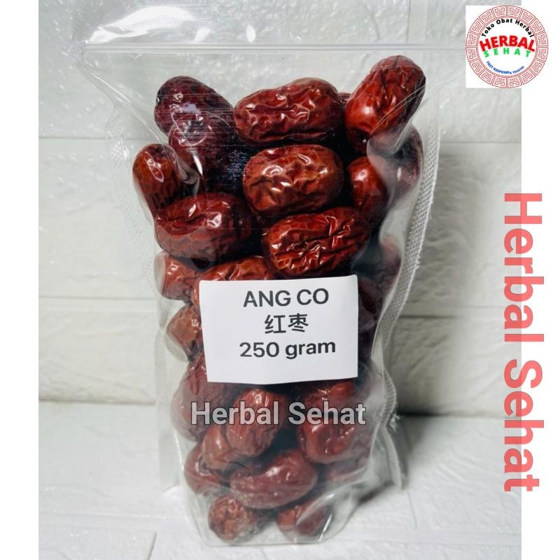 

Angco 100-250 Gram Hong Zao / Kurma Cina / Fung Co PREMIUM
