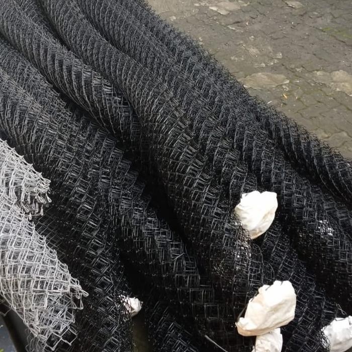 kawat Harmonika pvc hijau 1.2m x 25m