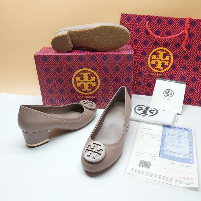 Sepatu Wanita Wedges Tory_Burch Minnie Travel Ballet Women Original