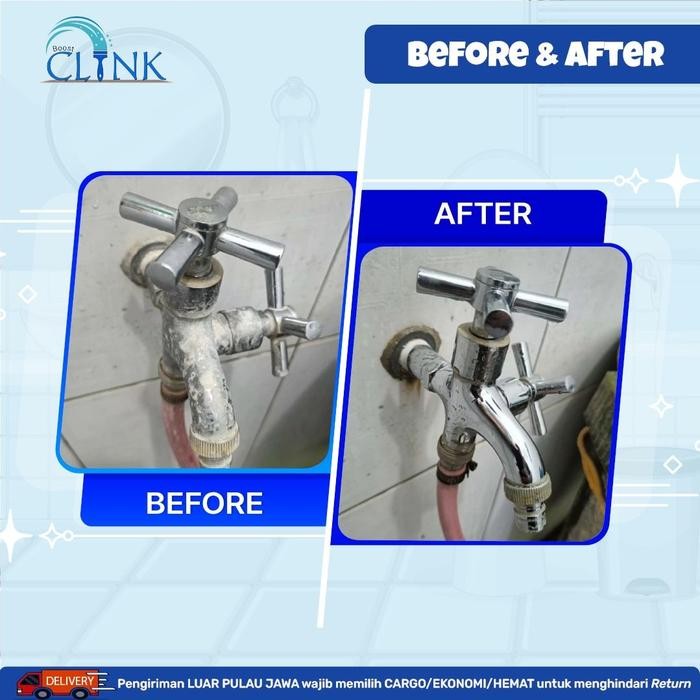 Baru Clink Pembersih Kerak Kamar Mandi Lantai Toilet Keramik Kloset