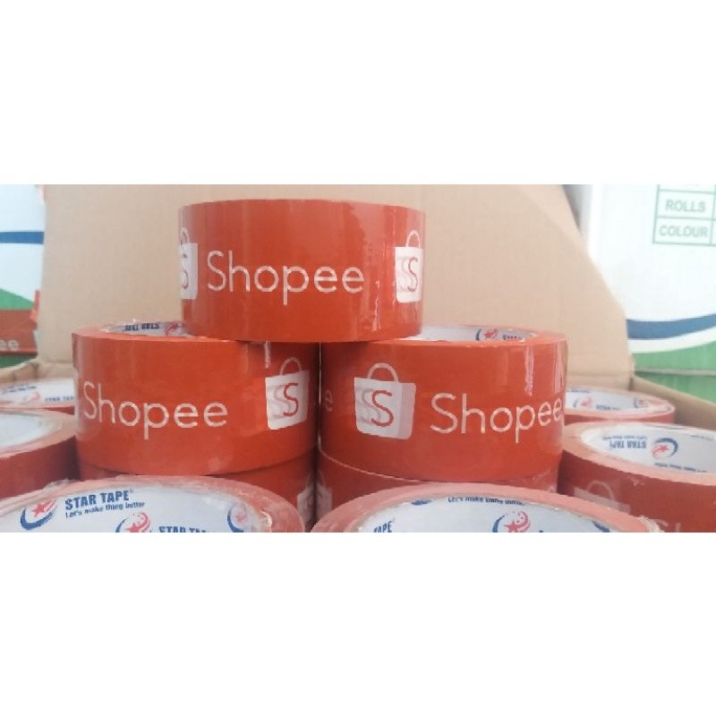 

LAKBAN FRAGILE MERAH (1 DUS) MURAH merk STAR TAPE