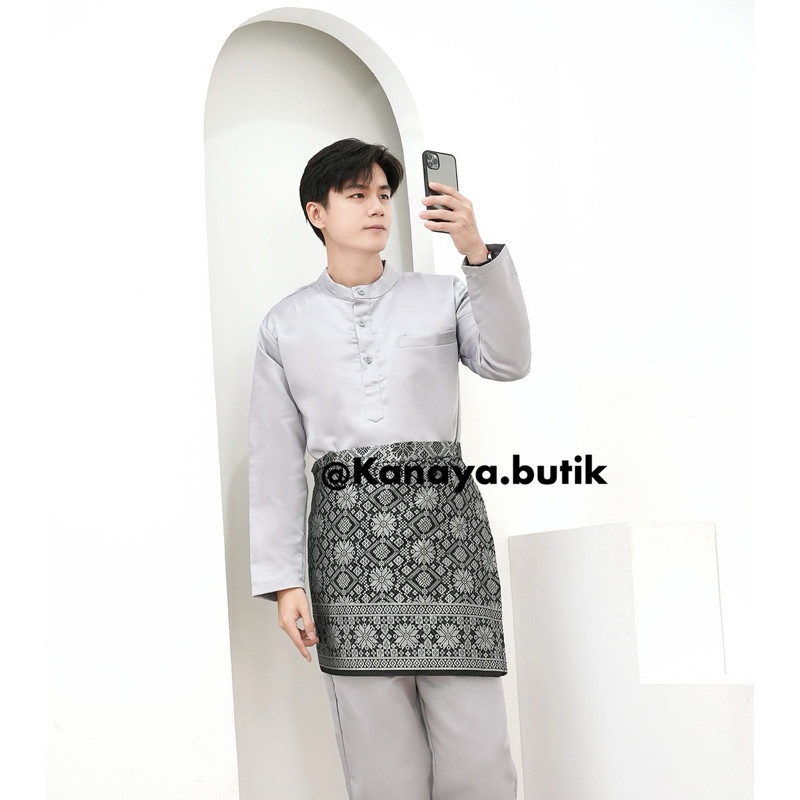 Songket samping melayu // rumpak melayu // kain songket samping melayu // songket bapak // songket