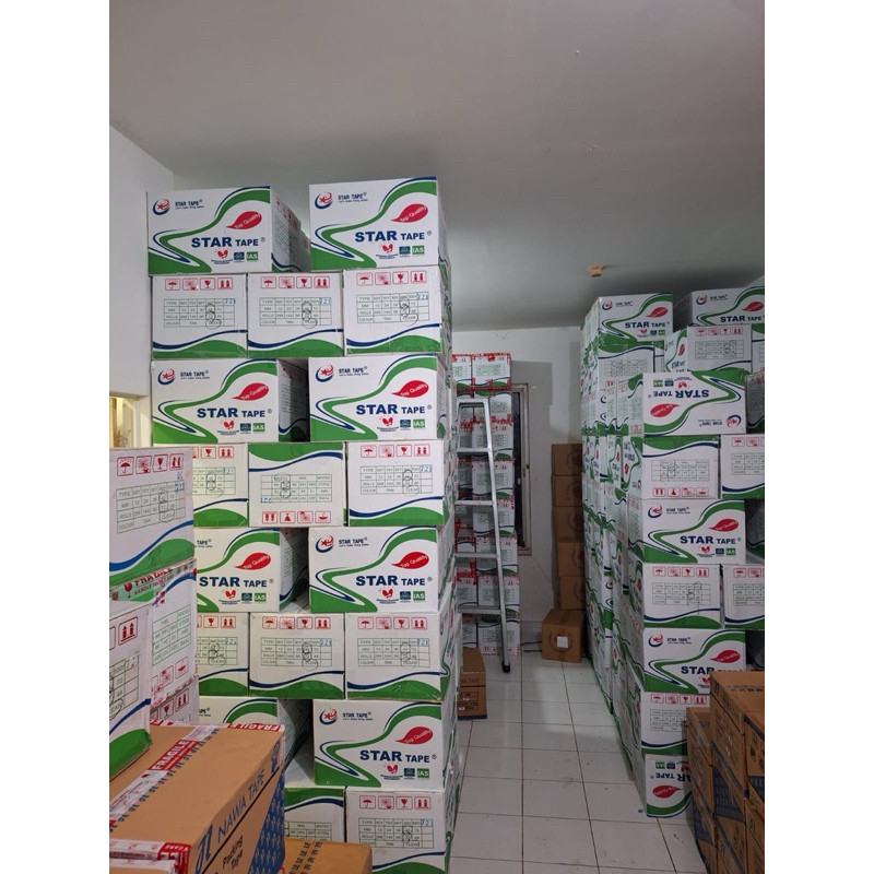 

1DUS/KARTON (72ROLL) 45X100YARD LAKBAN BENING/LAKBAN COKLAT