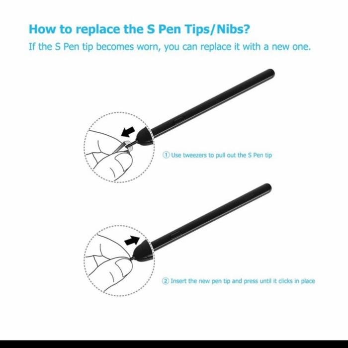 JTTOP" REFILL TIP NIB STYLUS S PEN GALAXY TAB S6 S6 LITE 2020