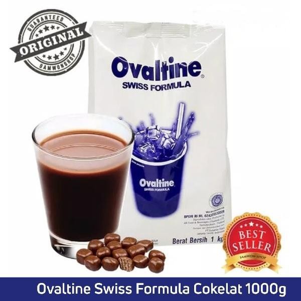 

BARANG TERLARIS OVALTINE SWISS 1kg Formula Swiss Chocomalt Susu Coklat Malt