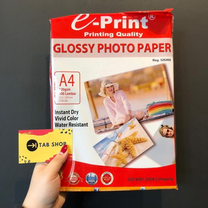 

Eprint Glossy Photo Paper Kertas Foto