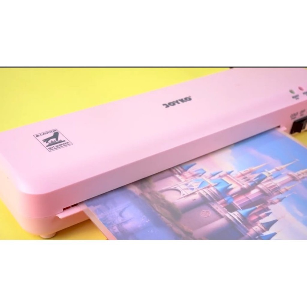 

Mesin Laminating JOYKO LM07-CO ukuran A4 & F4 - Full Warna Laminator Ekonomis Watt