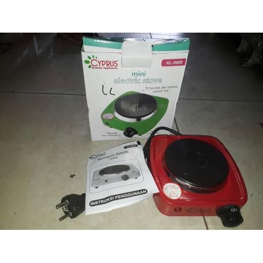 Kompor Listrik Mini 500Watt Kl-0069 Cyprus #Gratisongkir