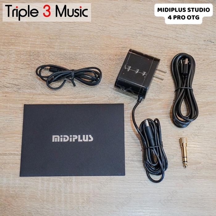 MIDIPLUS STUDIO 4 Soundcard Recording triple3music