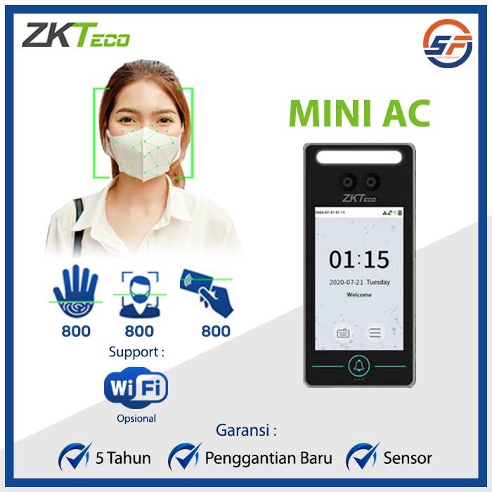 Absensi & Access Control ZKTECO Mini AC / Absen Wajah / Palm / RFID