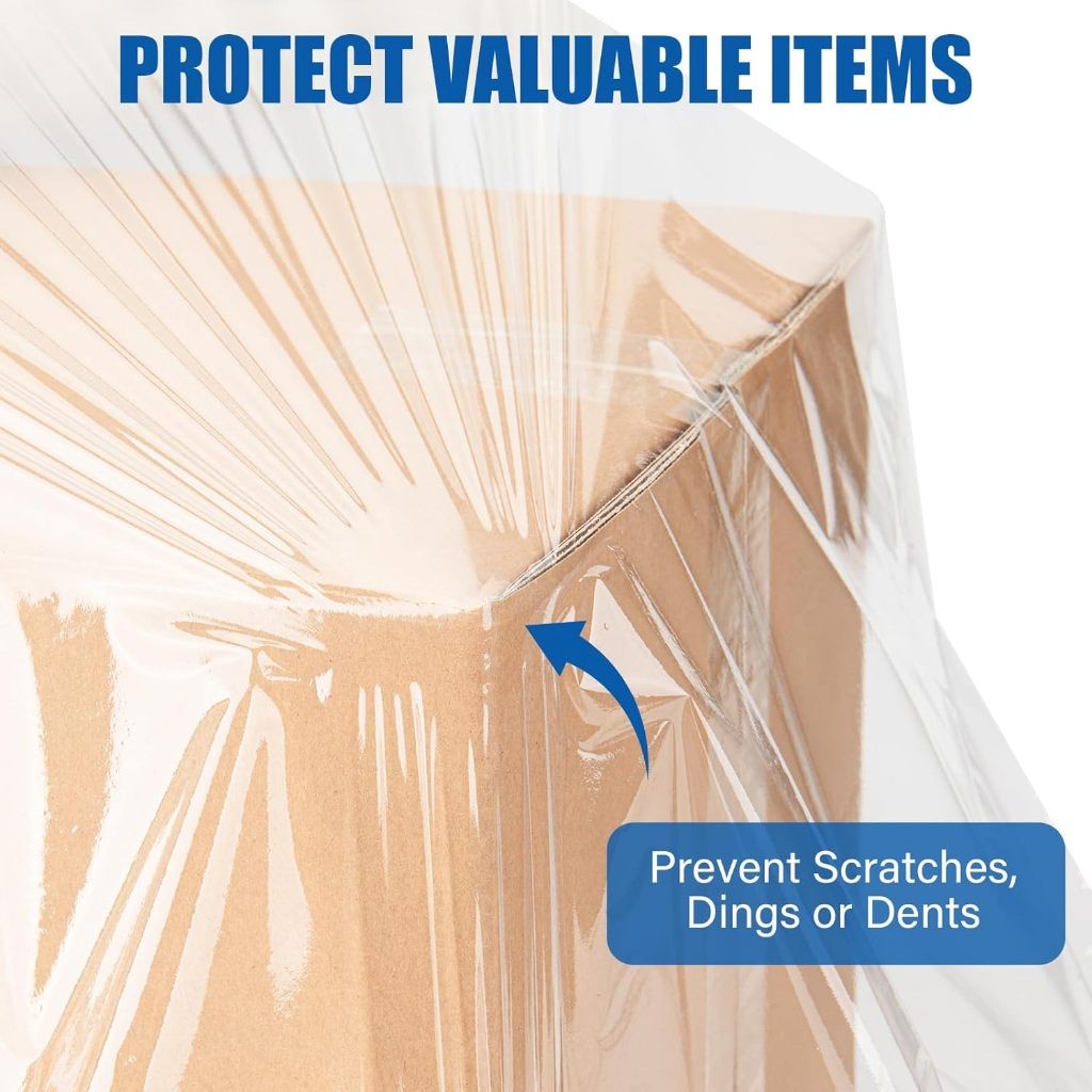 

PUTIH STRETCH FILM 50CM X 300M PUTIH PLASTIK WRAPPING PLASTIC WRAP PACKINGAN