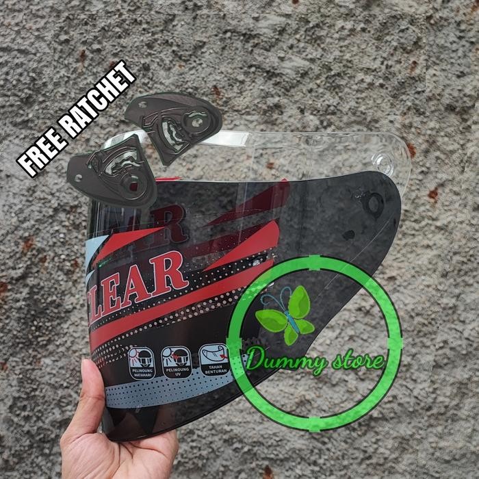 Flat Visor Helm KYT KYOTO / Kaca Helm KYT KYOTO