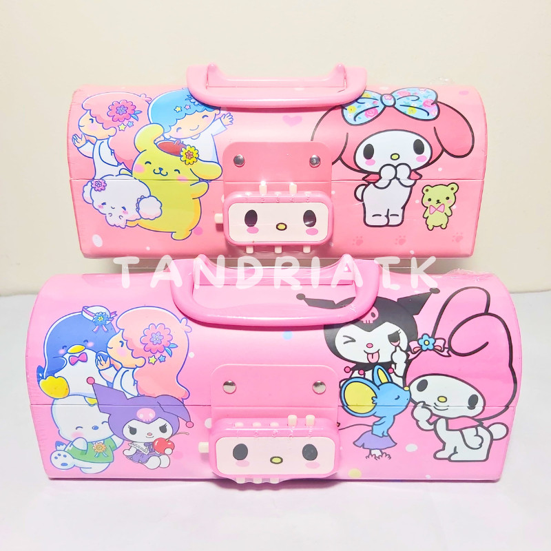 

Tempat Pensil Dus Model Tas Password SNR 3051 Motif Kuromoi Melody Kunci Pin Locker